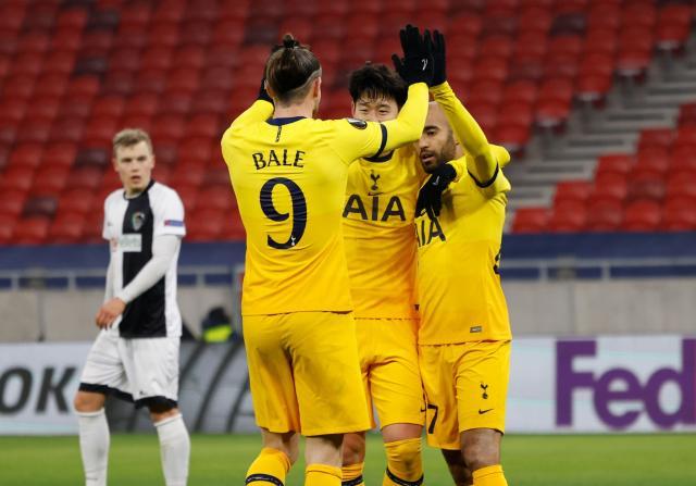 开云体育下载-【欧联杯】孙兴慜贝尔小卢卡斯破门 热刺4比1客场胜